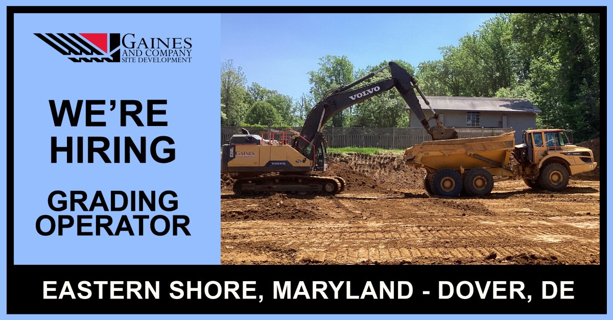 Gaines and Company Site Development ad