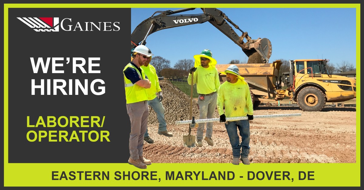 Gaines and Company Site Development ad