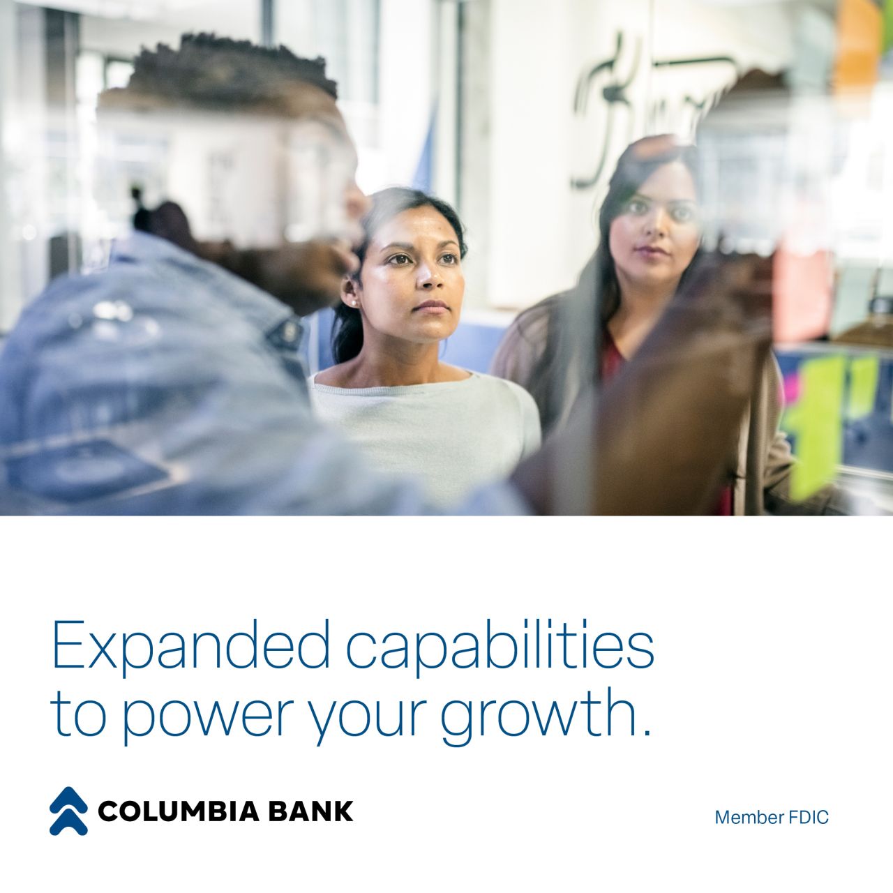 Columbia Bank ad