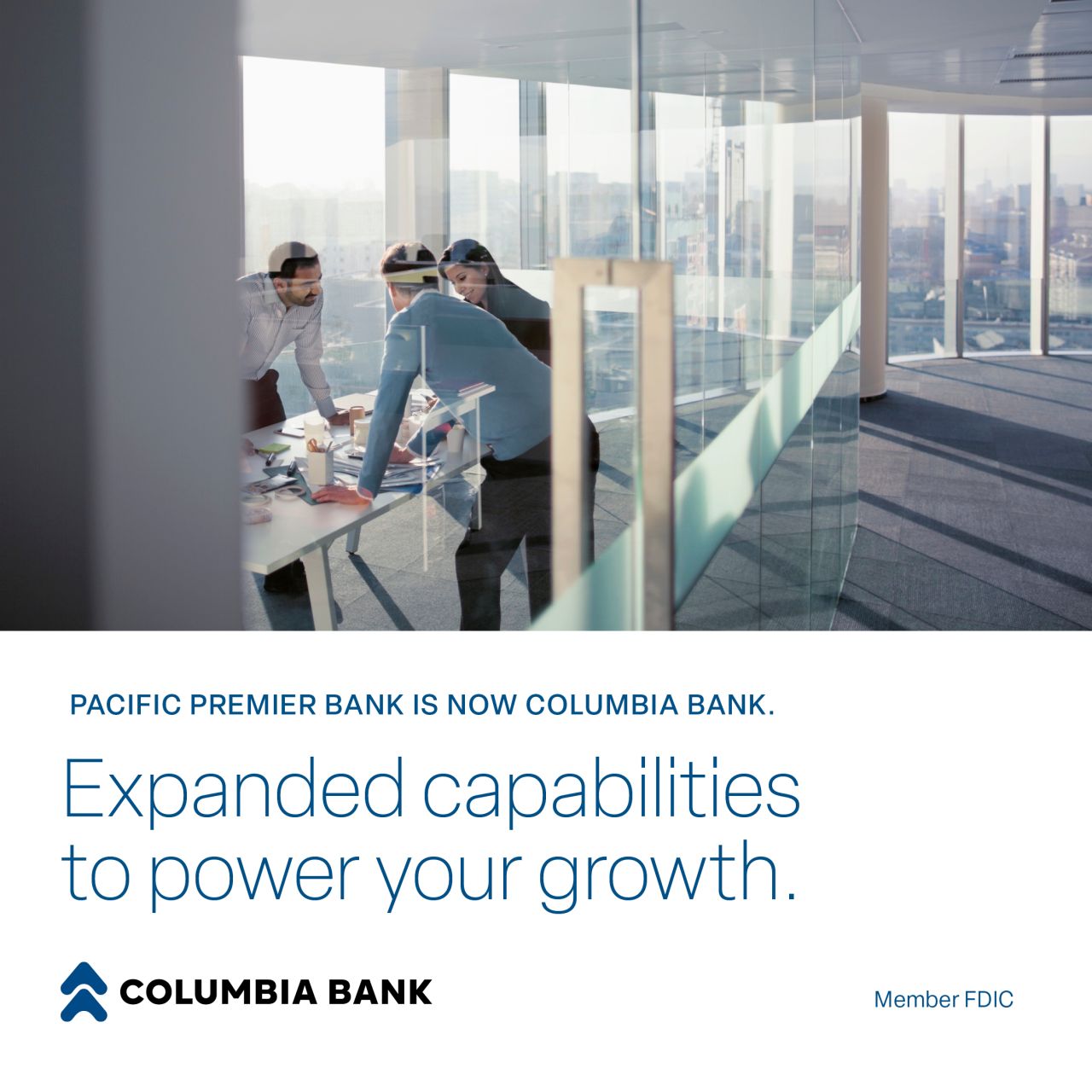 Columbia Bank ad