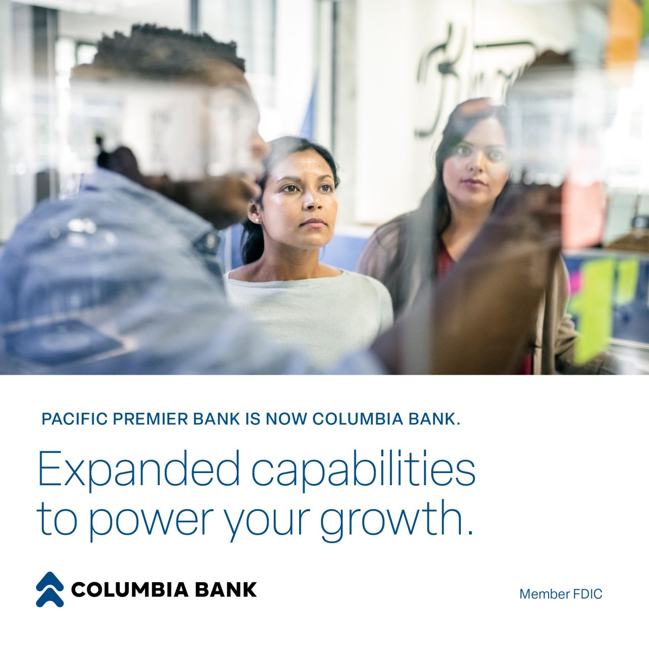 Columbia Bank ad
