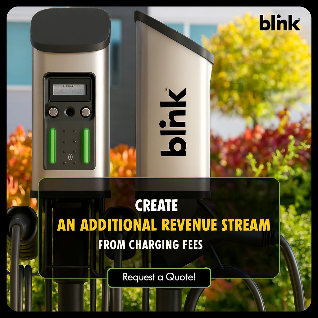 Blink Charging ad
