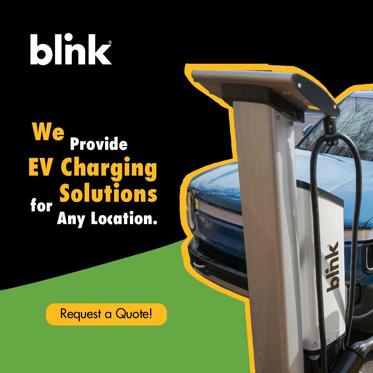 Blink Charging ad