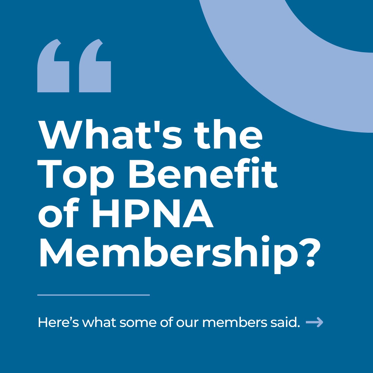 Hospice and Palliative Nurses Association ad