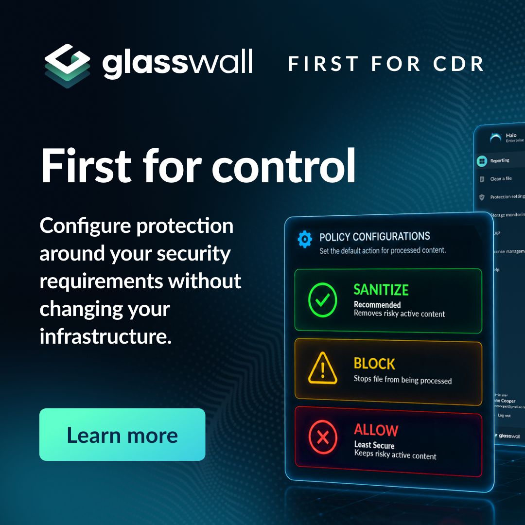 Glasswall ad