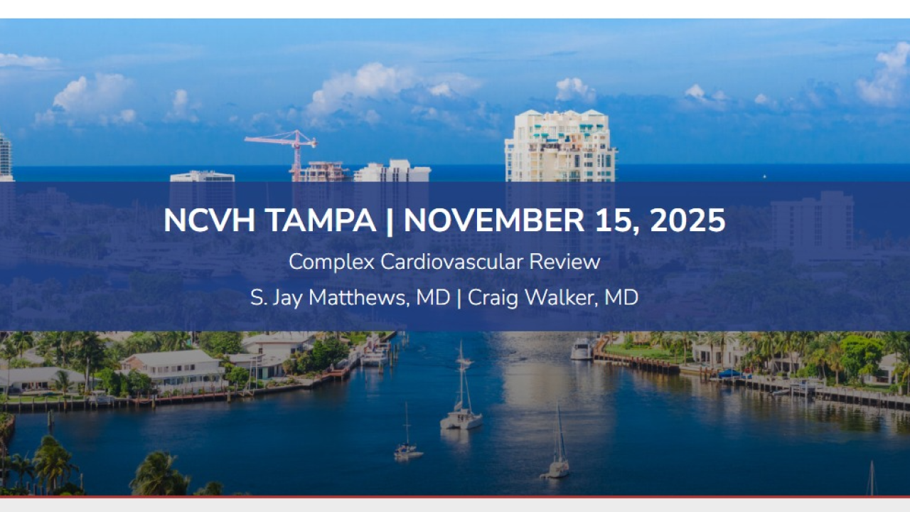 New Cardiovascular Horizons ad