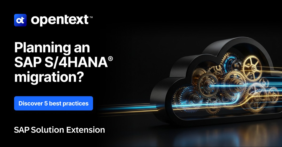 OpenText ad