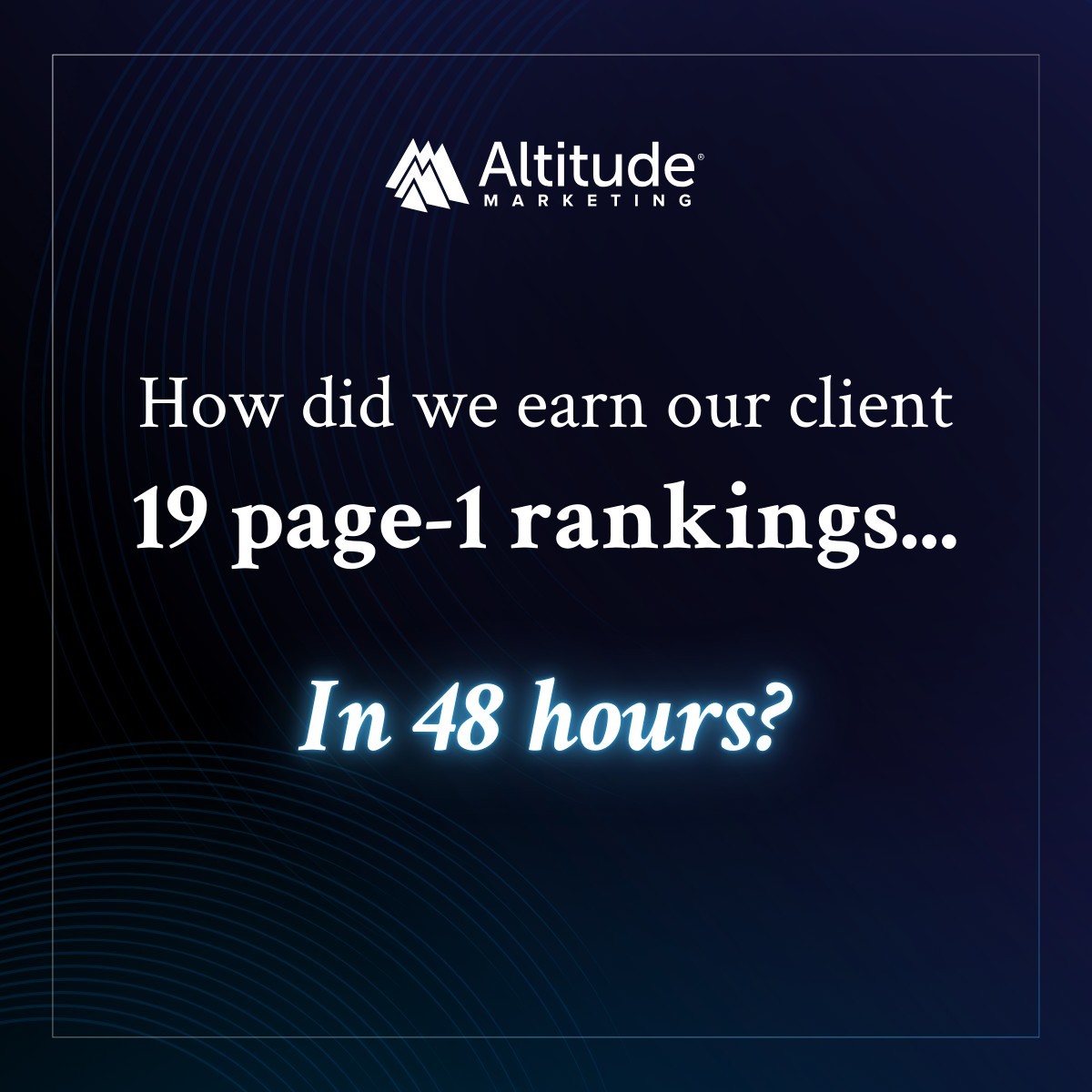 Altitude Marketing ad
