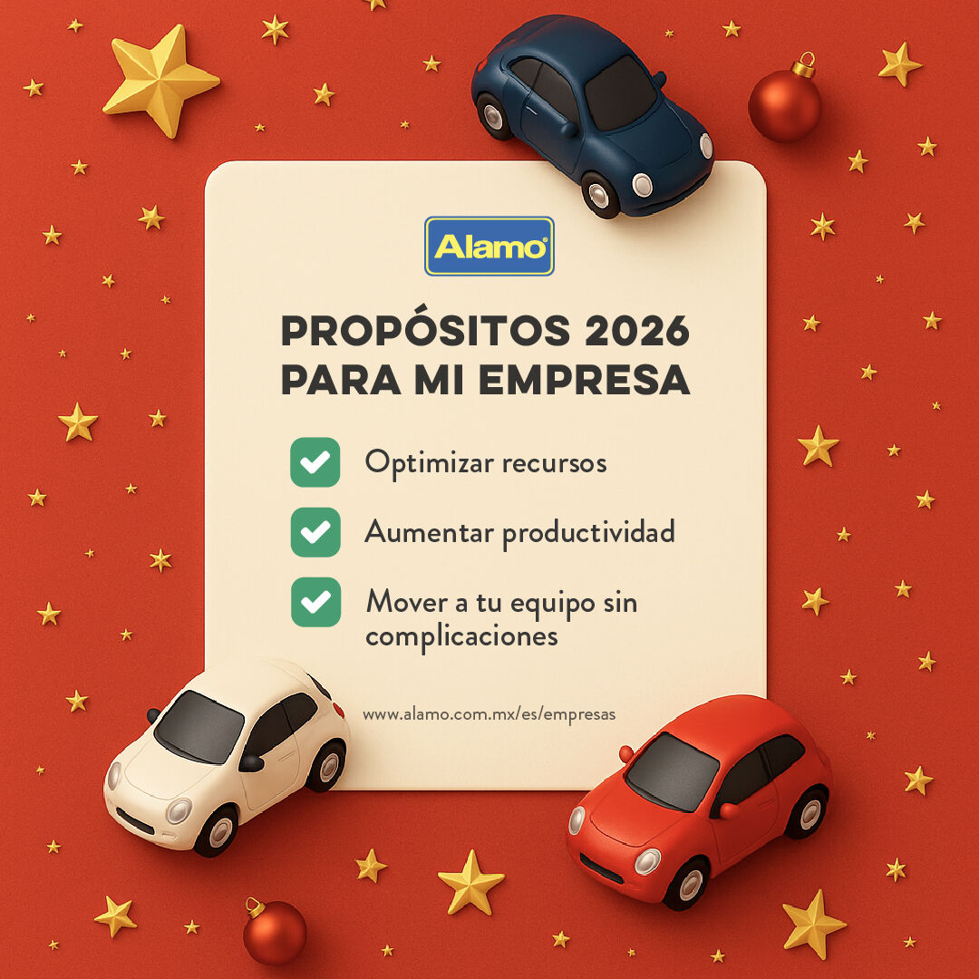 Alamo Rent A Car México ad