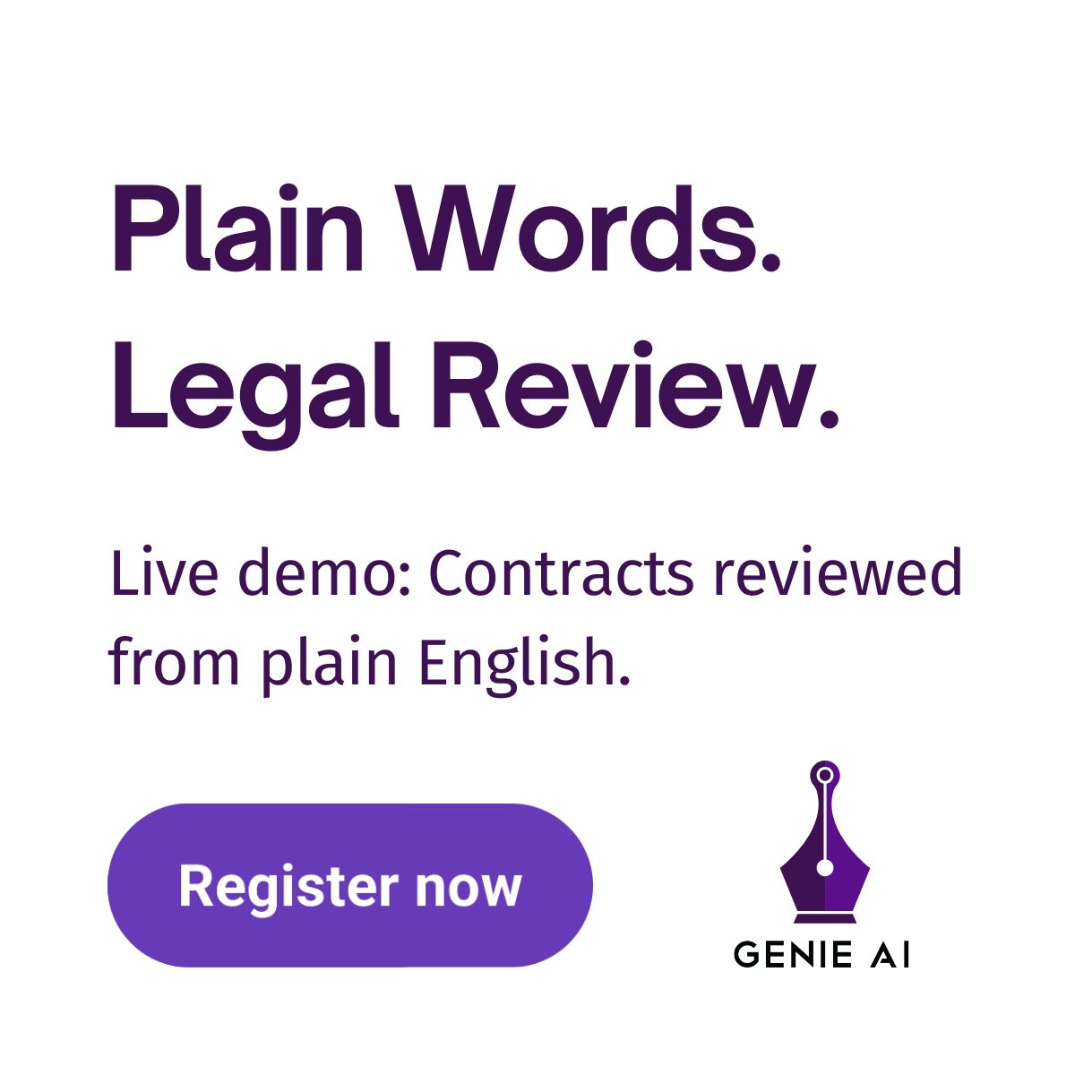 Genie AI ad
