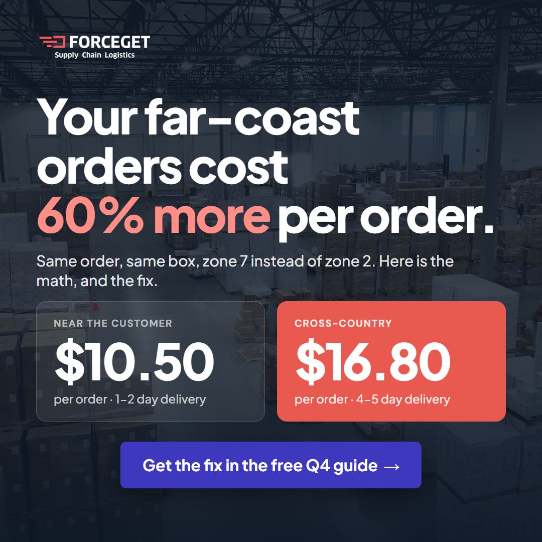 Forceget Supply Chain Logistics - Powered by AI ad