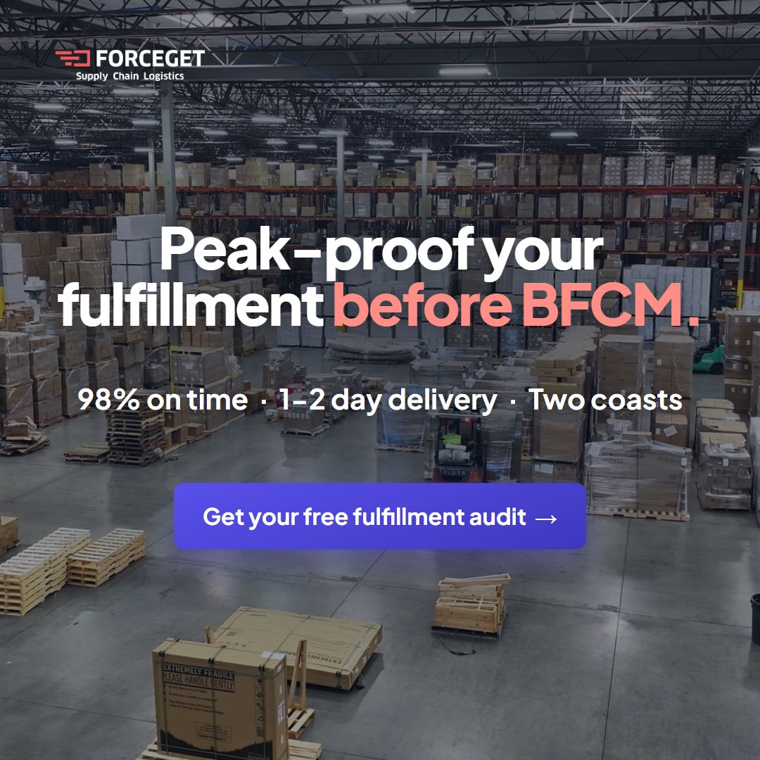 Forceget Supply Chain Logistics - Powered by AI ad