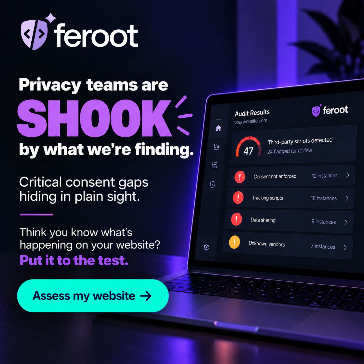 Feroot Security ad