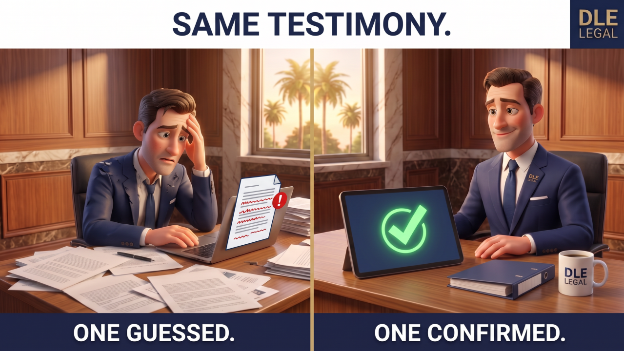 DLE Legal ad