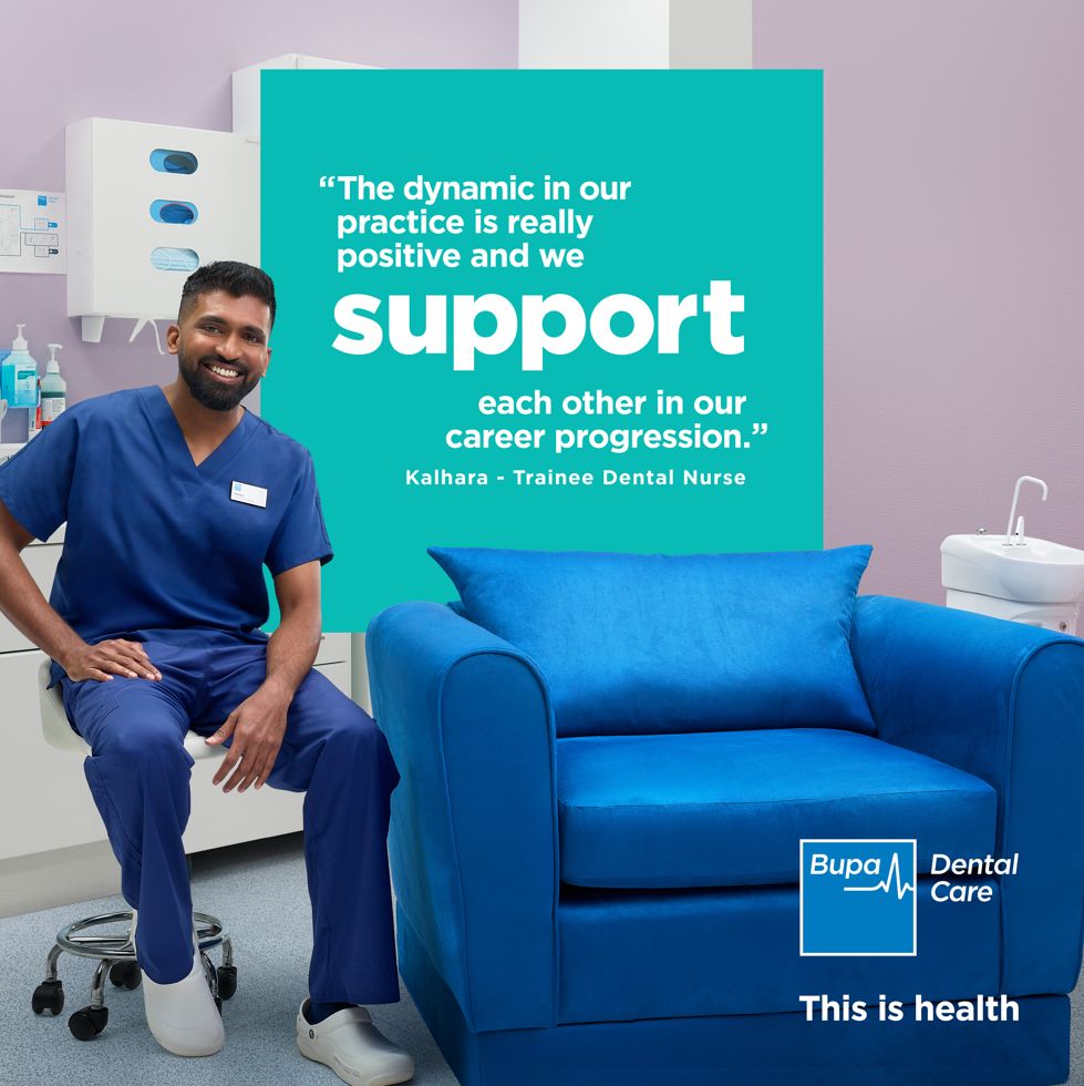Bupa Dental Care UK ad