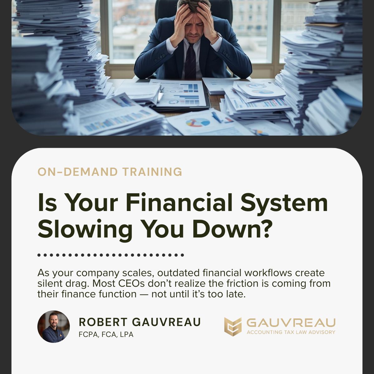 Gauvreau | Accounting Tax Law Advisory ad