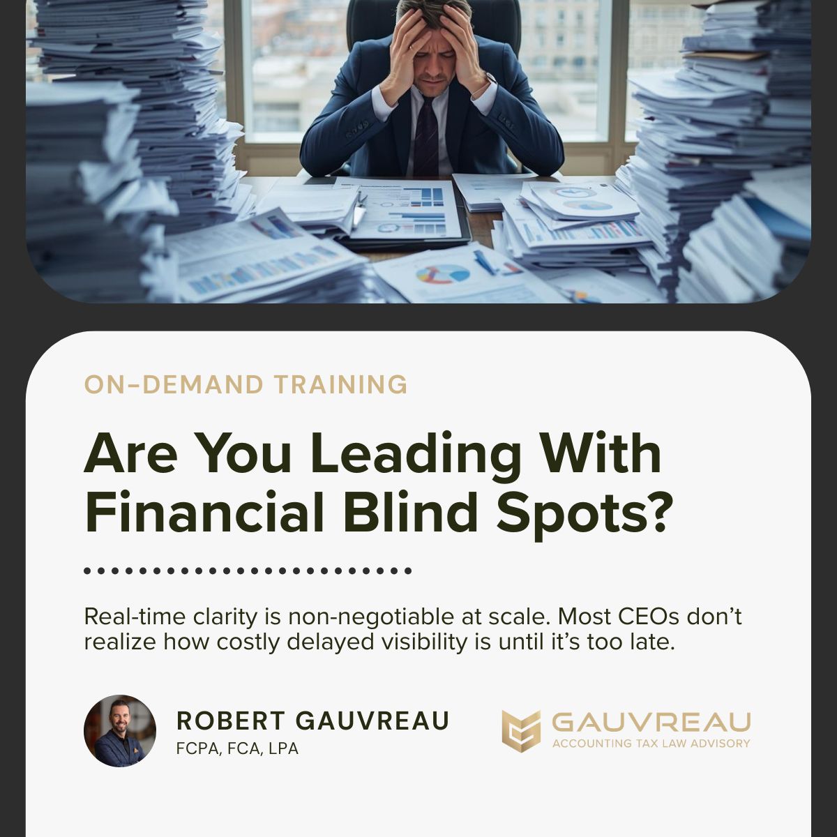 Gauvreau | Accounting Tax Law Advisory ad