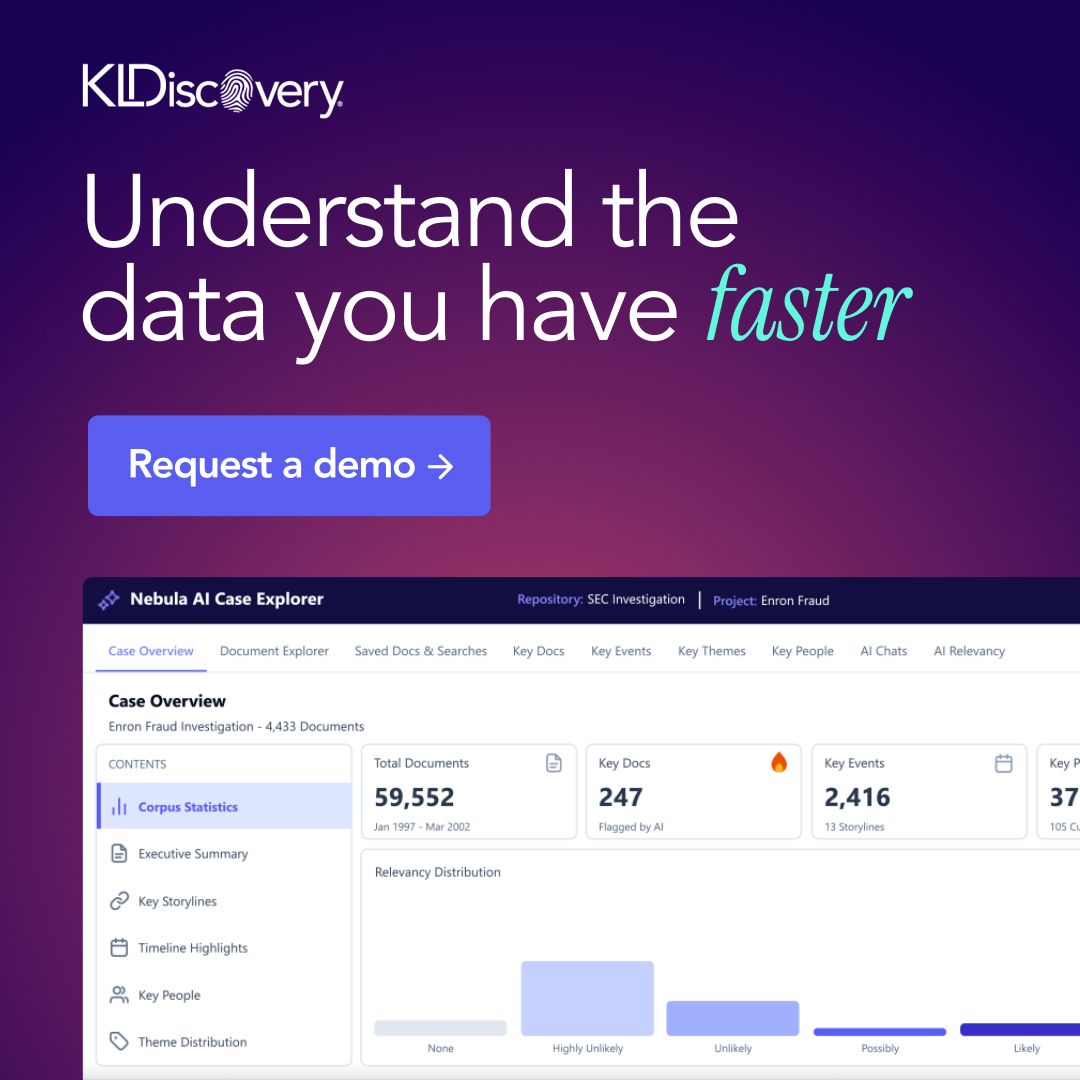 KLDiscovery ad
