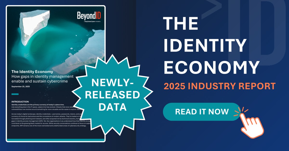 BeyondID - a KeyData Cyber Company ad