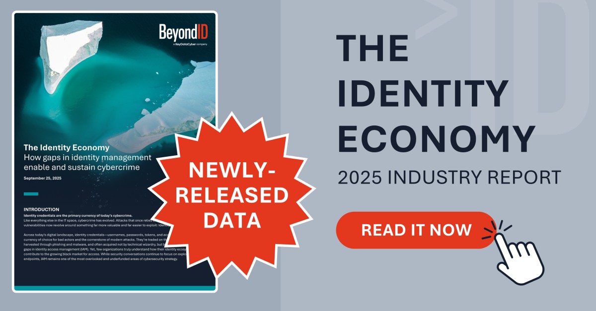 BeyondID - a KeyData Cyber Company ad