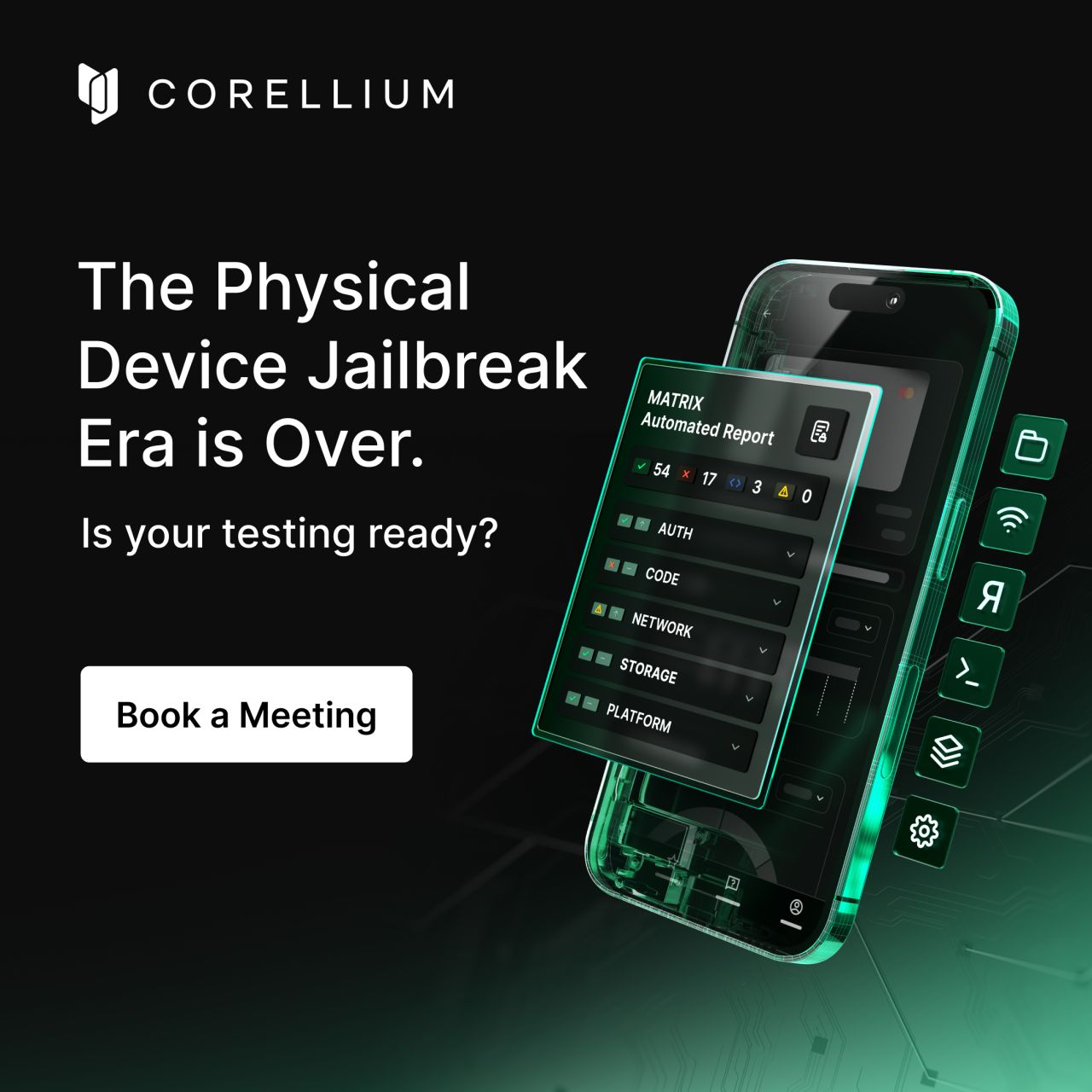 Corellium ad