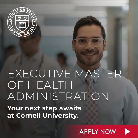 Cornell Sloan Program in Health Administration ad