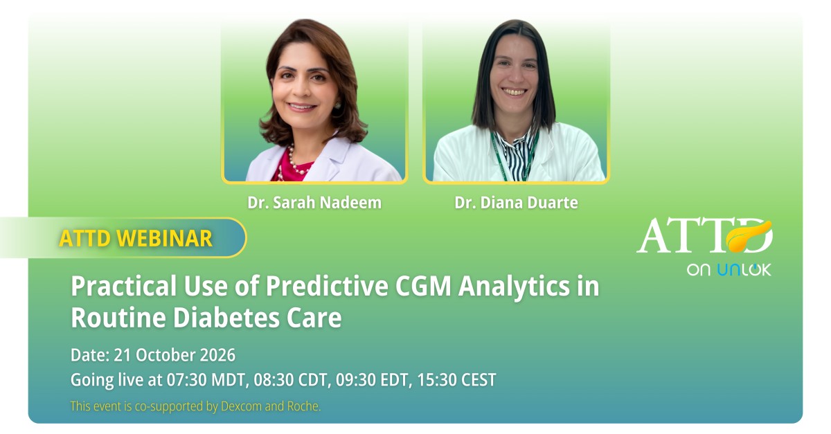 Advanced Technologies & Treatments for Diabetes (ATTD) ad