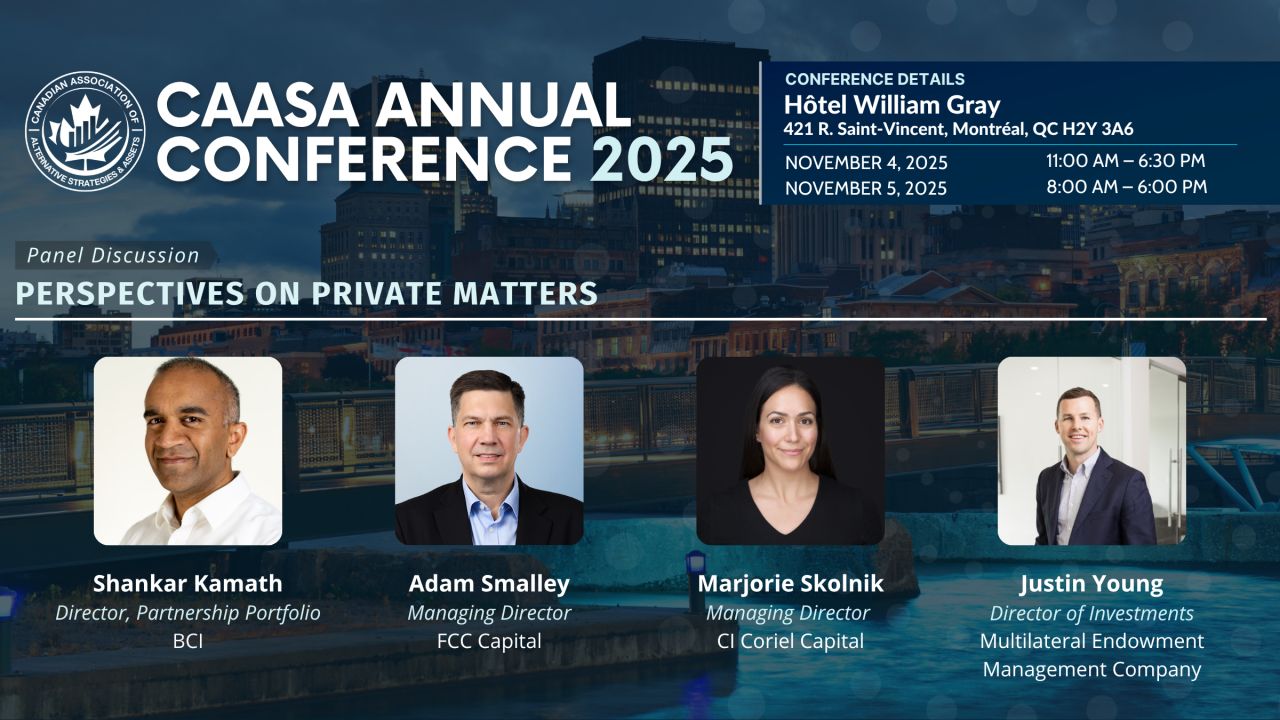 CAASA - Canadian Association of Alternative Strategies & Assets ad