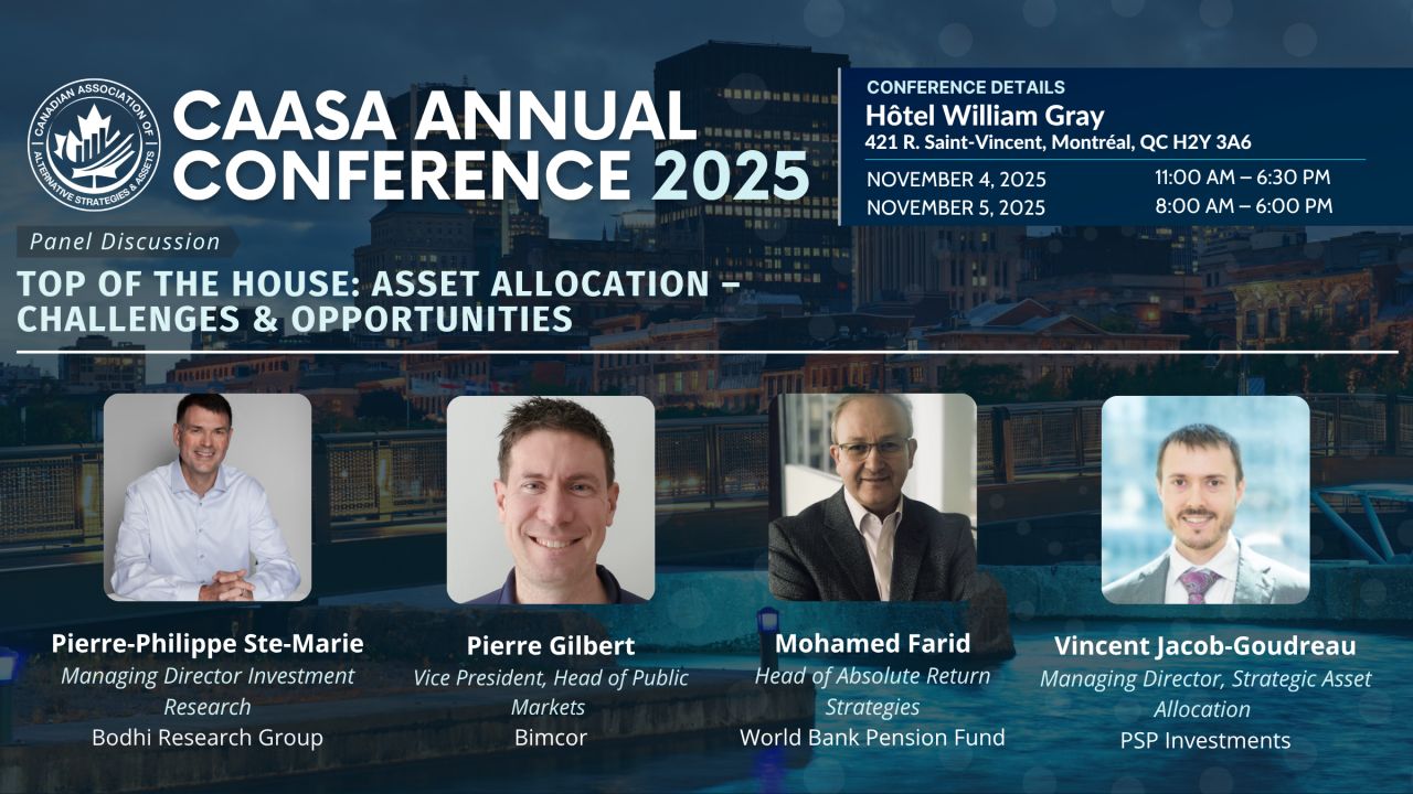 CAASA - Canadian Association of Alternative Strategies & Assets ad
