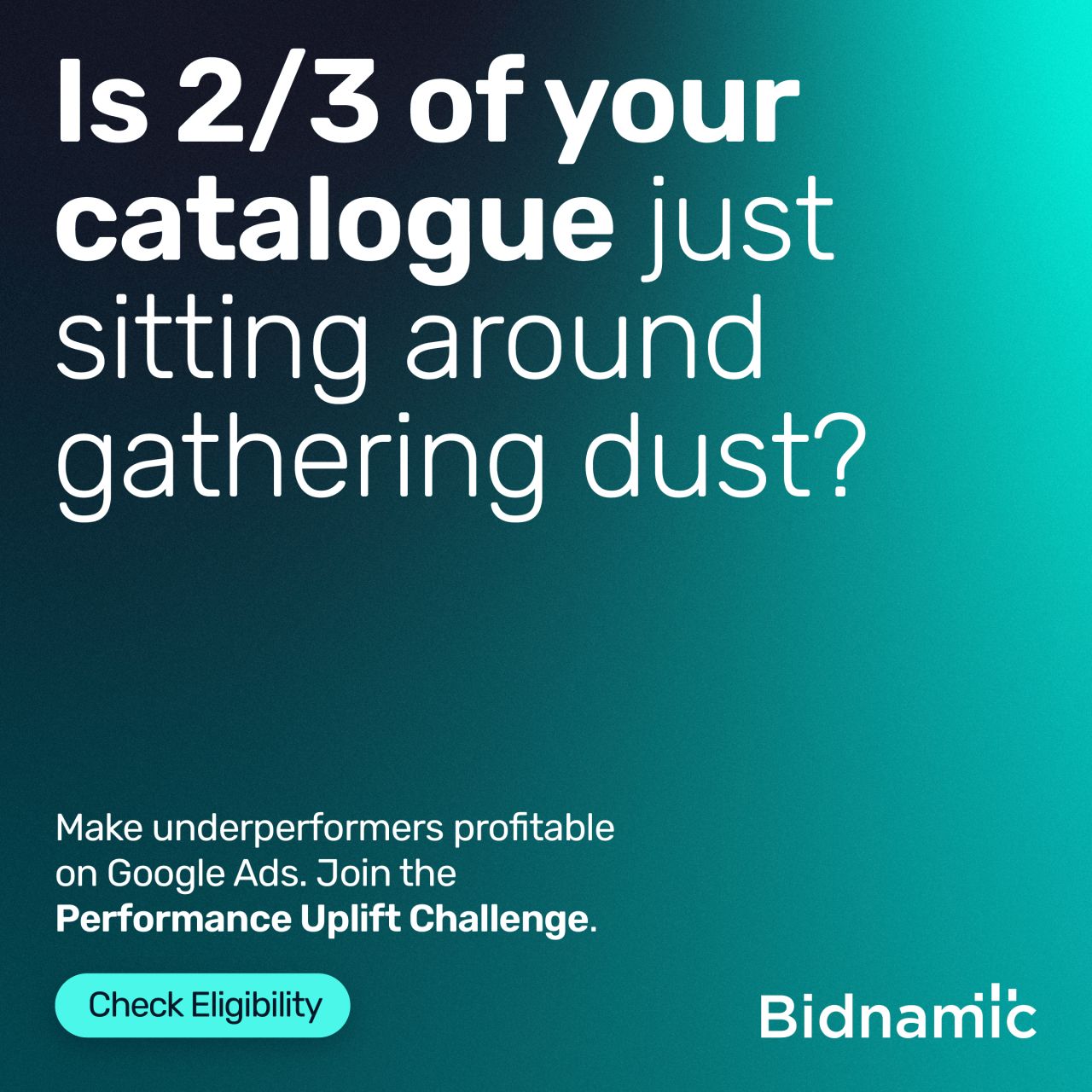 Bidnamic ad