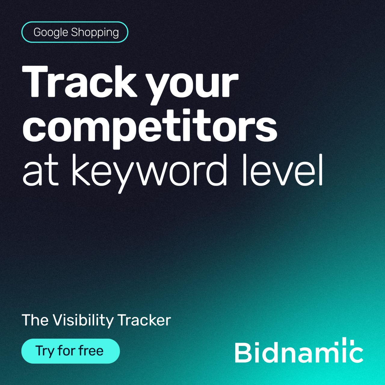 Bidnamic ad