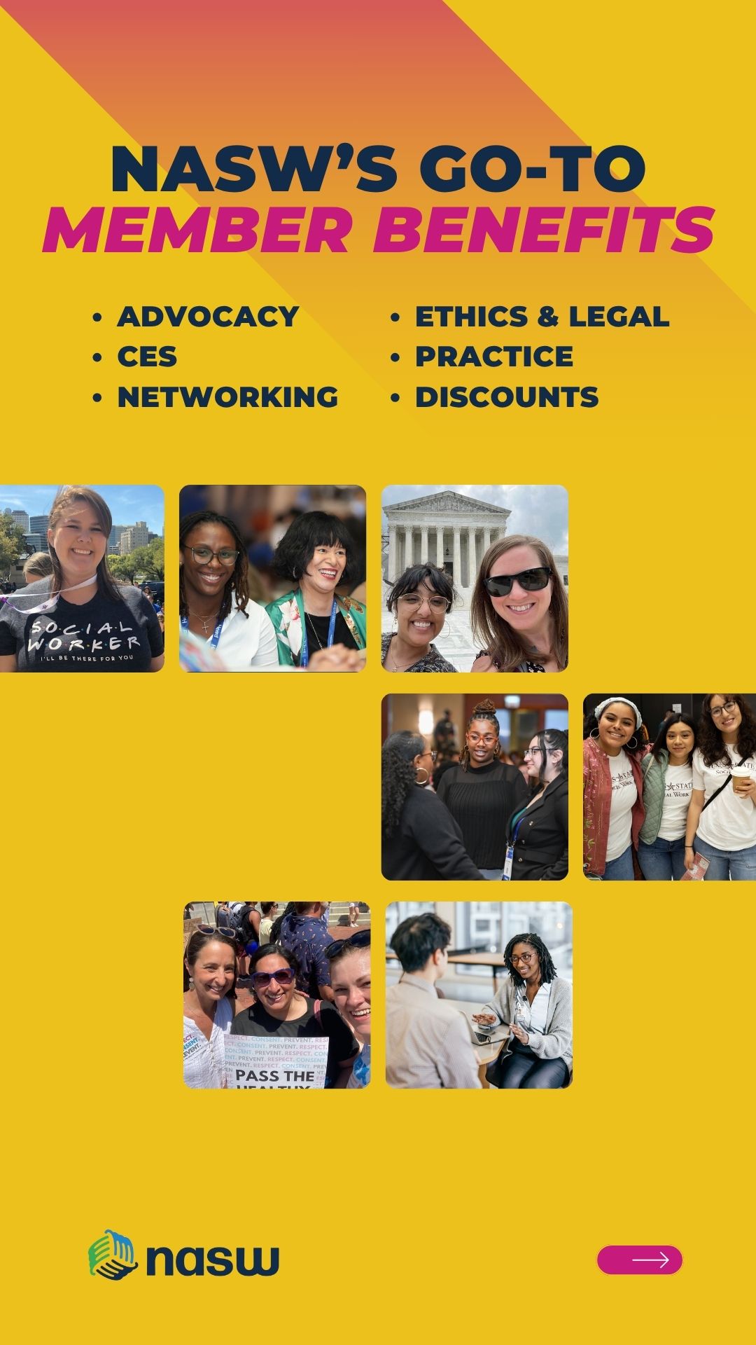 National Association of Social Workers ad
