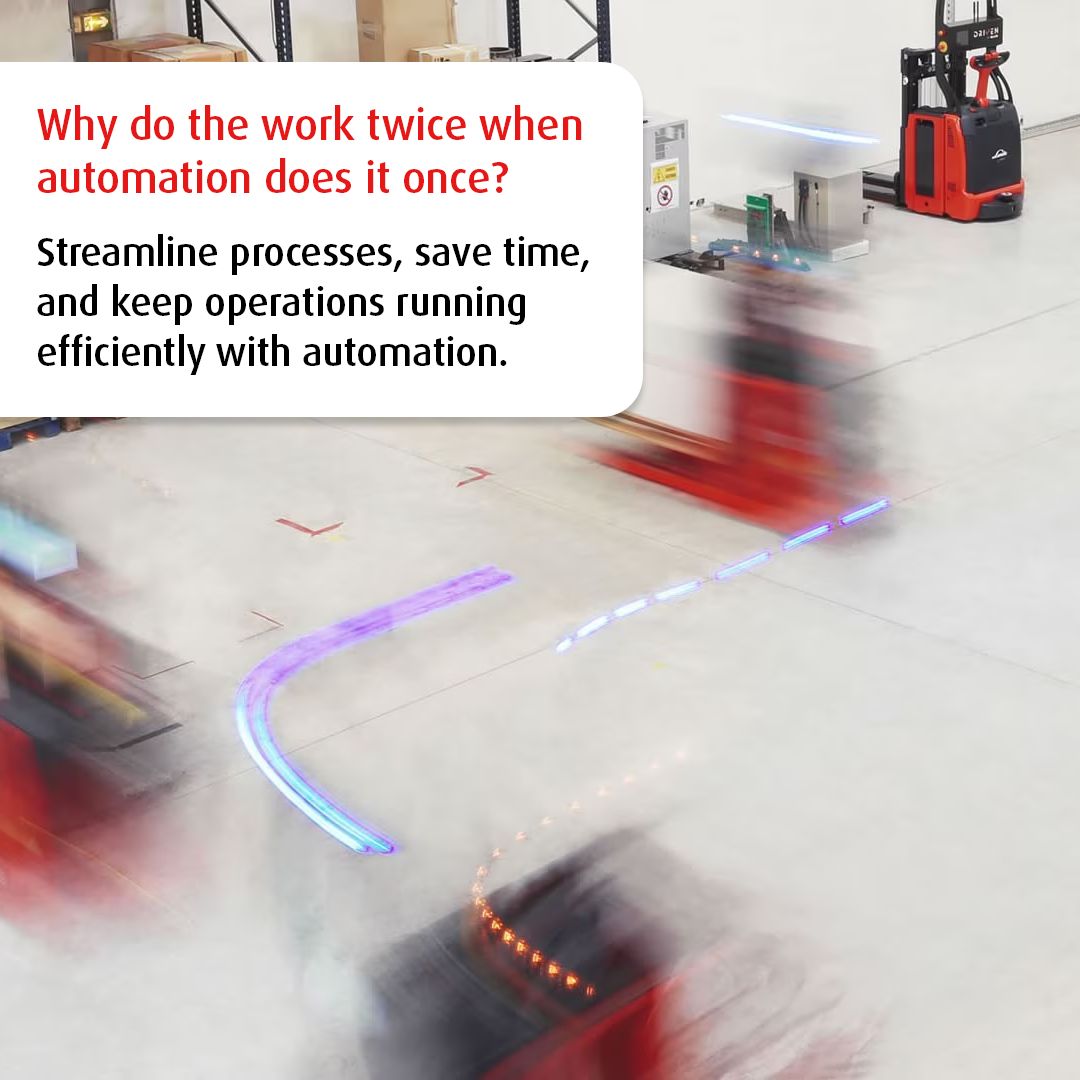 Linde Material Handling UK ad