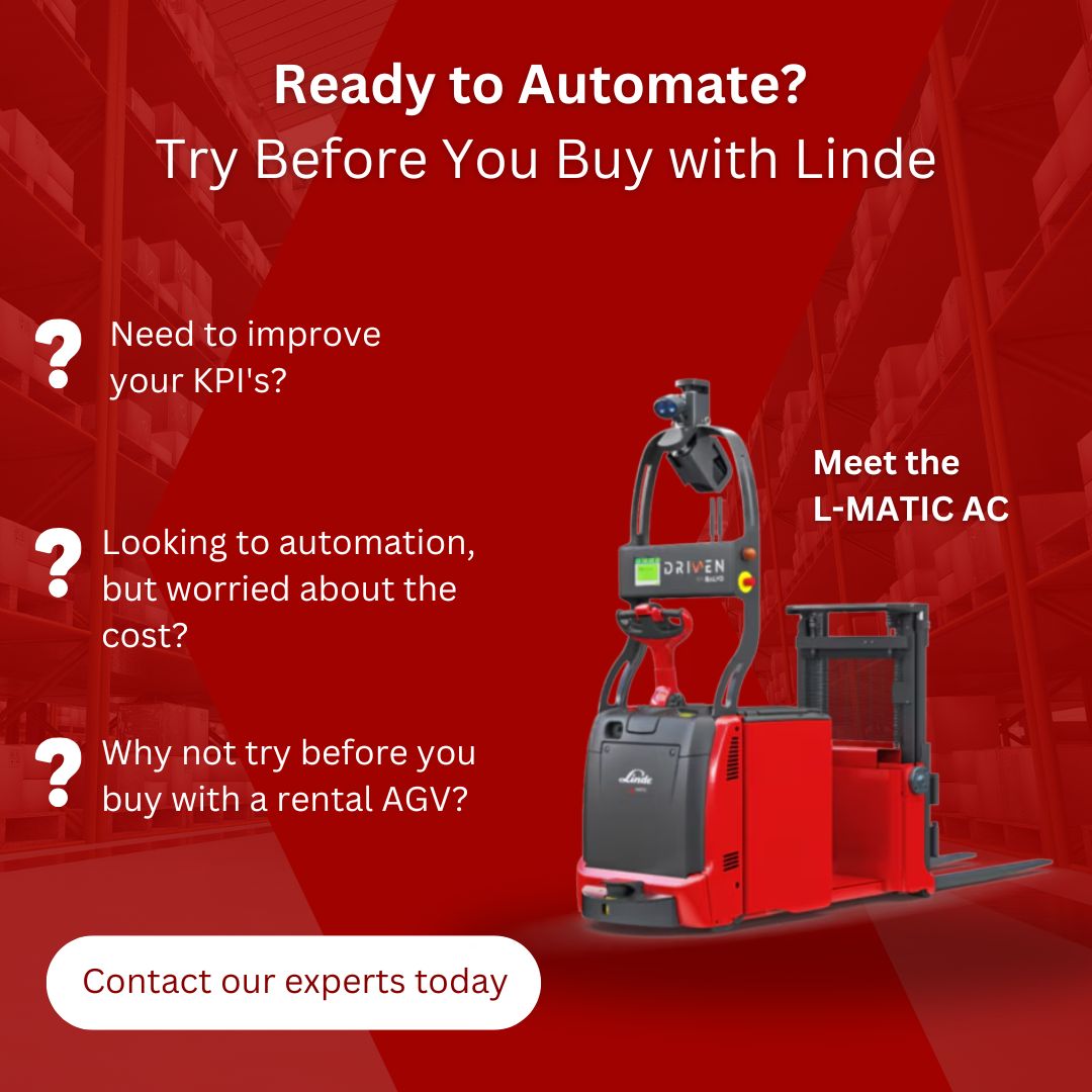 Linde Material Handling UK ad