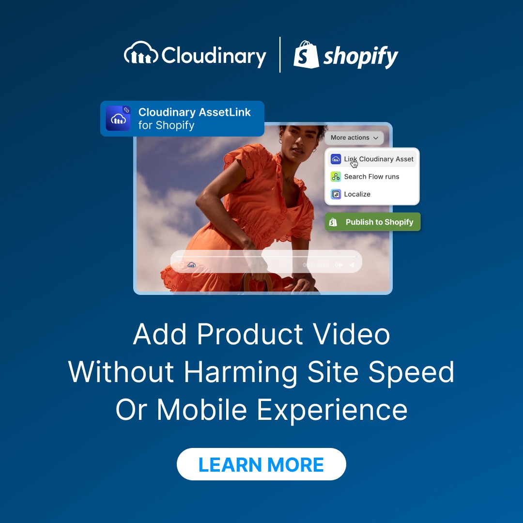 Cloudinary ad