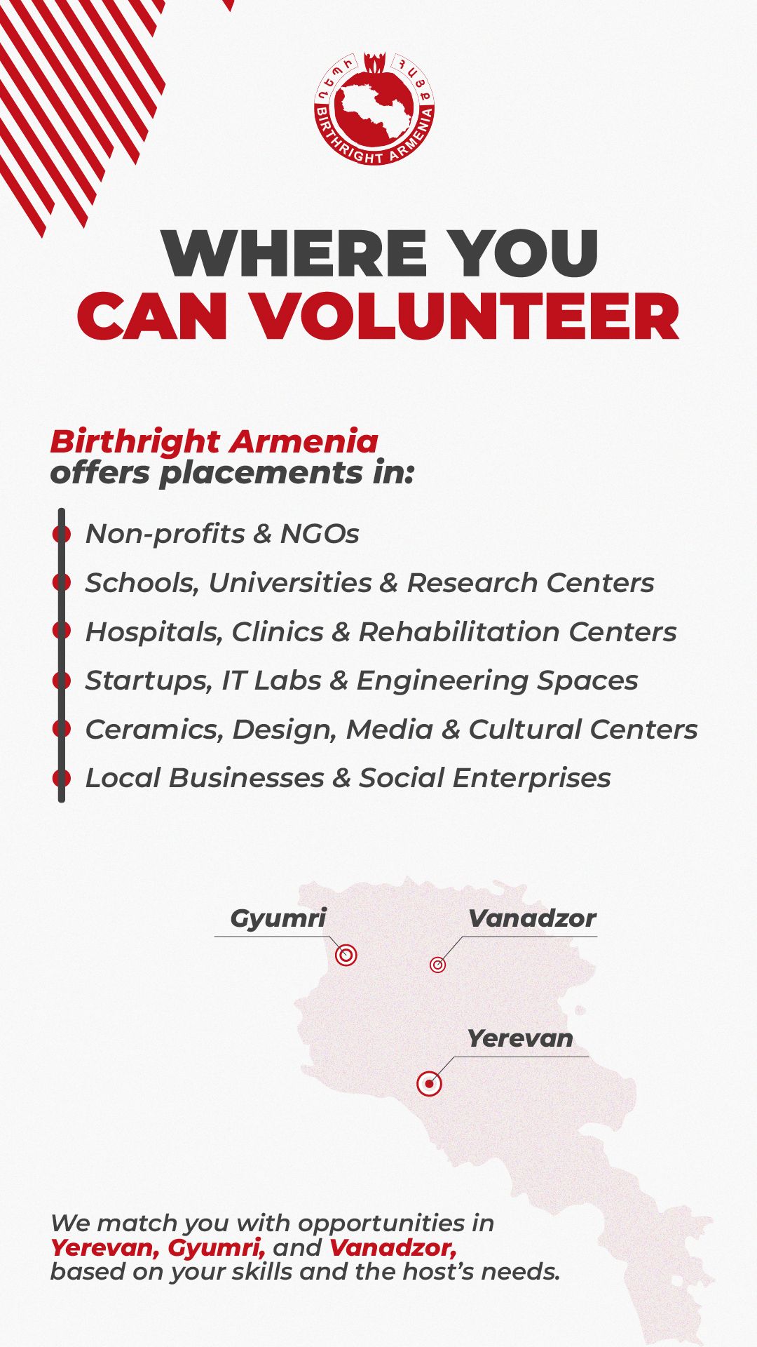 Birthright Armenia | Դեպի Հայք ad