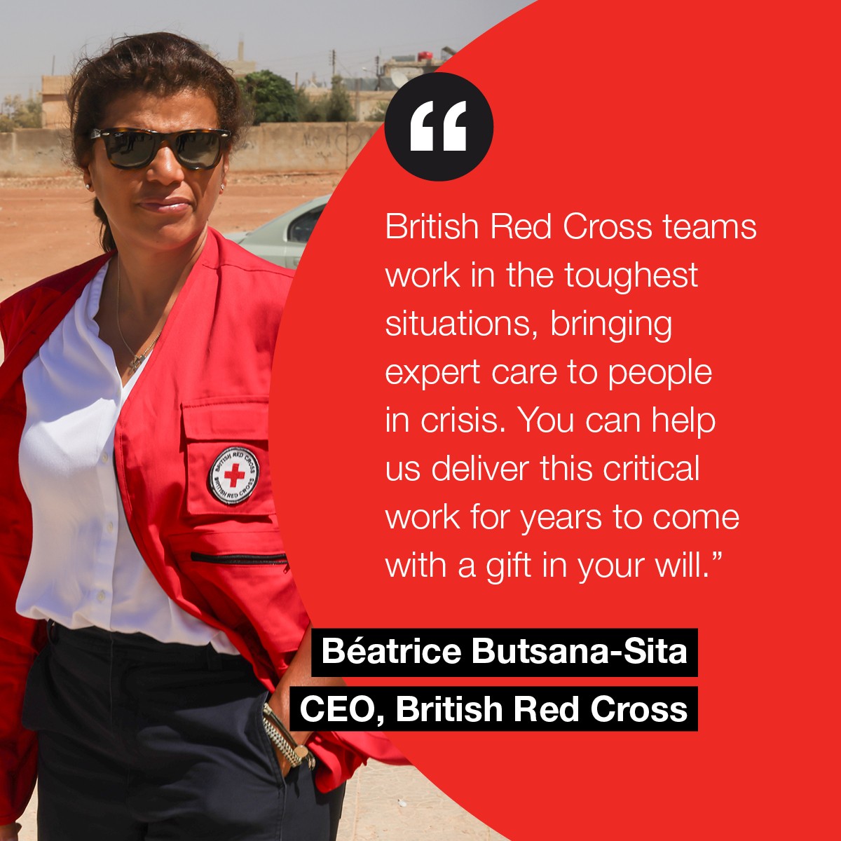 British Red Cross ad