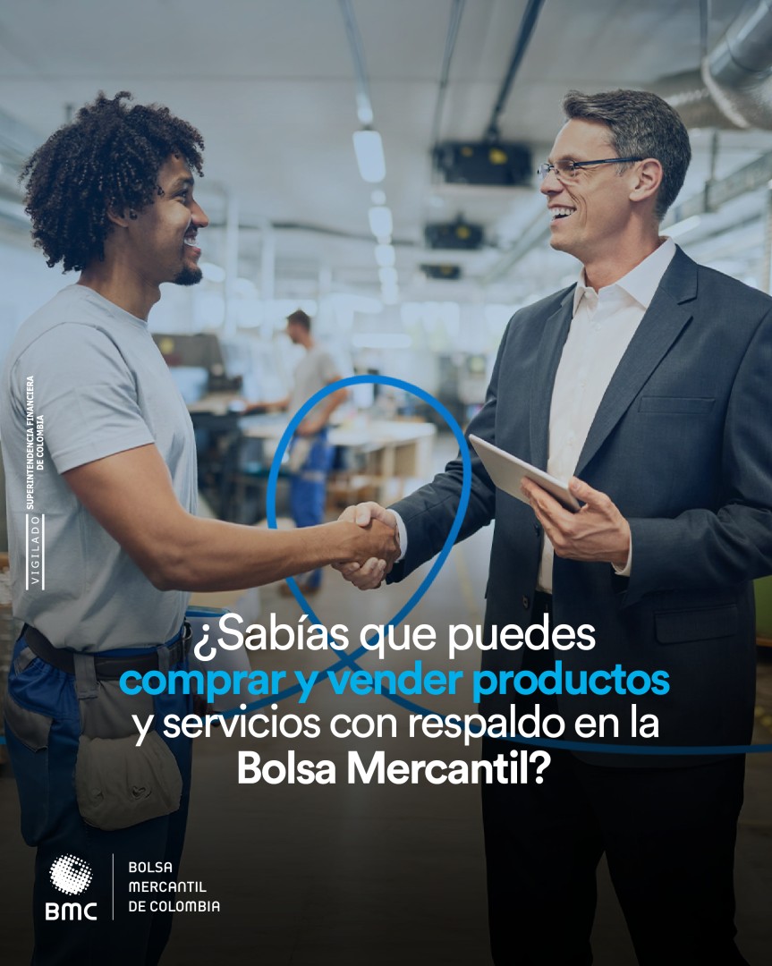Bolsa Mercantil de Colombia oficial ad