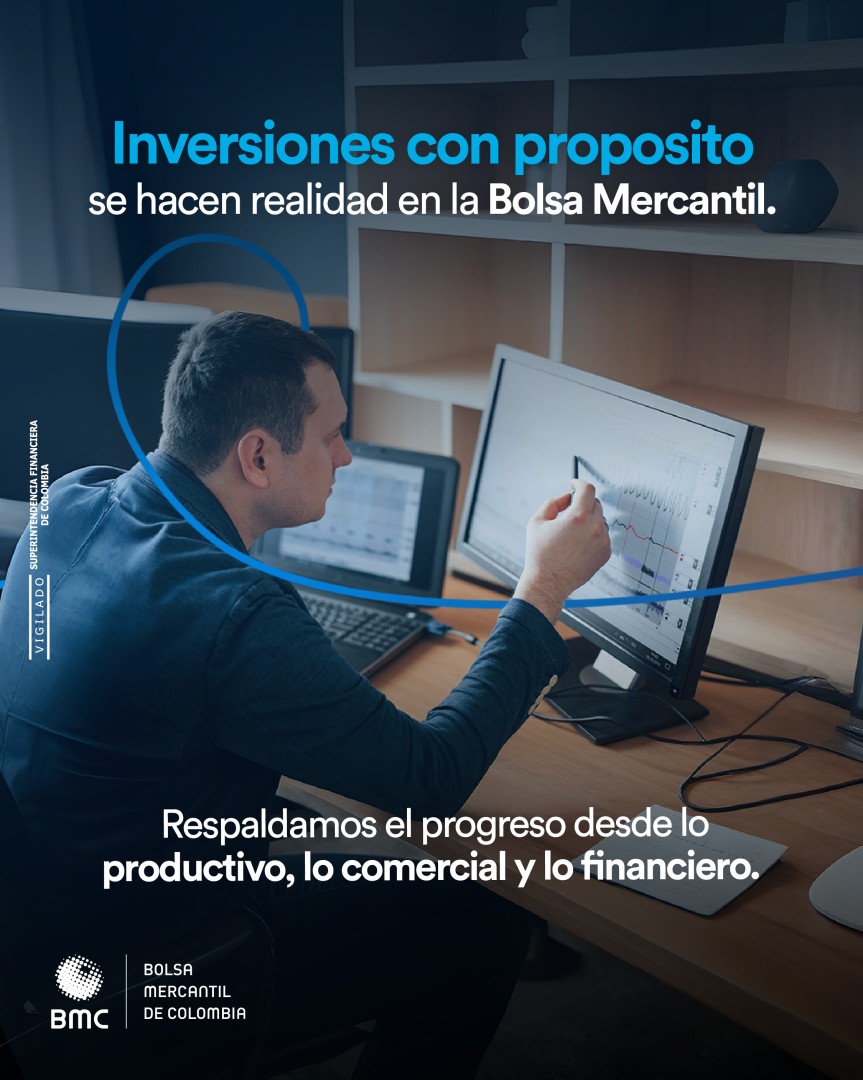 Bolsa Mercantil de Colombia oficial ad