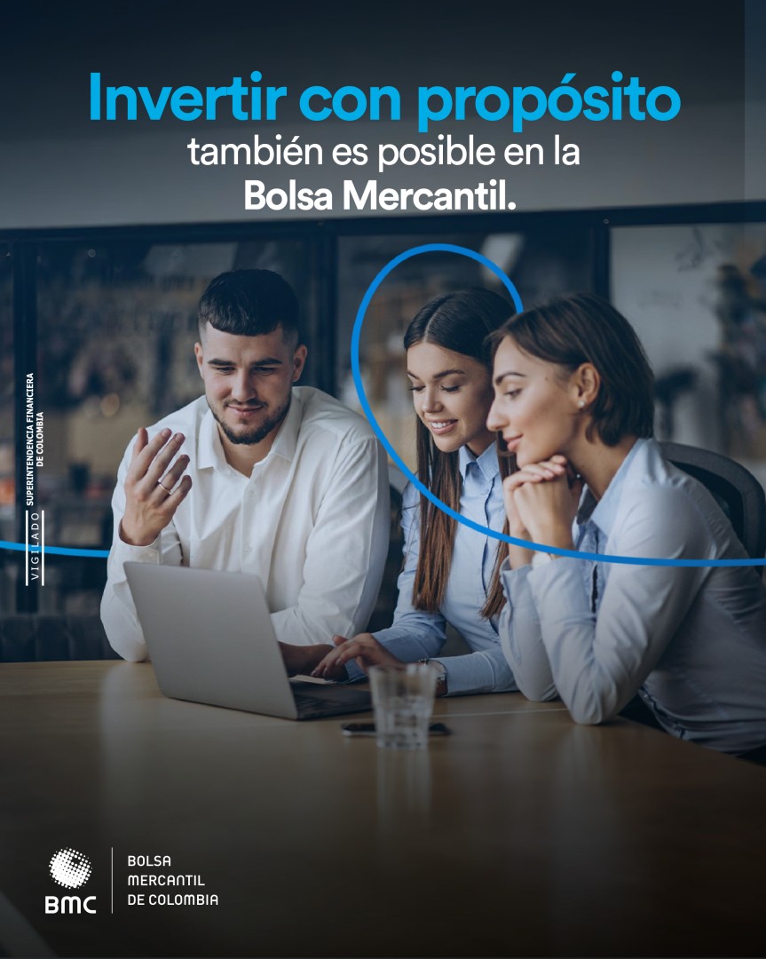 Bolsa Mercantil de Colombia oficial ad
