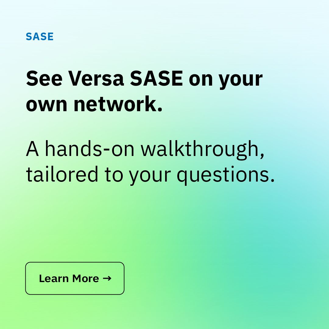 Versa Networks ad