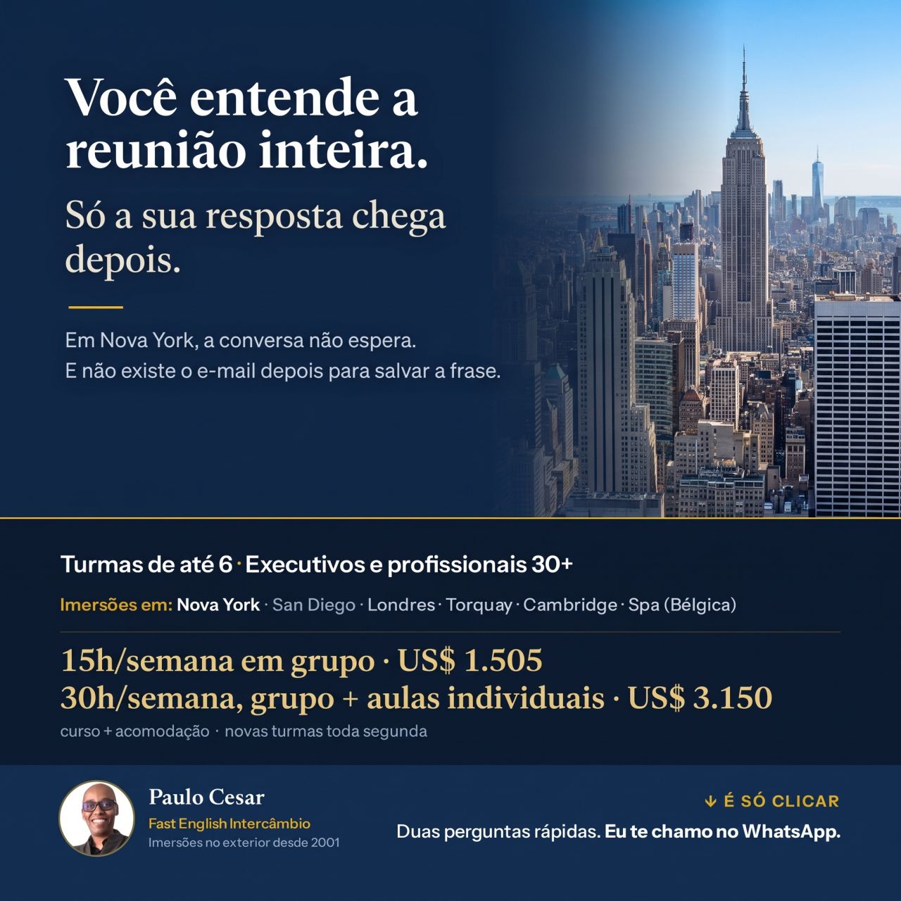 Fast English ad