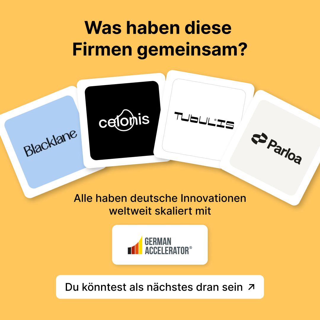 German Accelerator ad