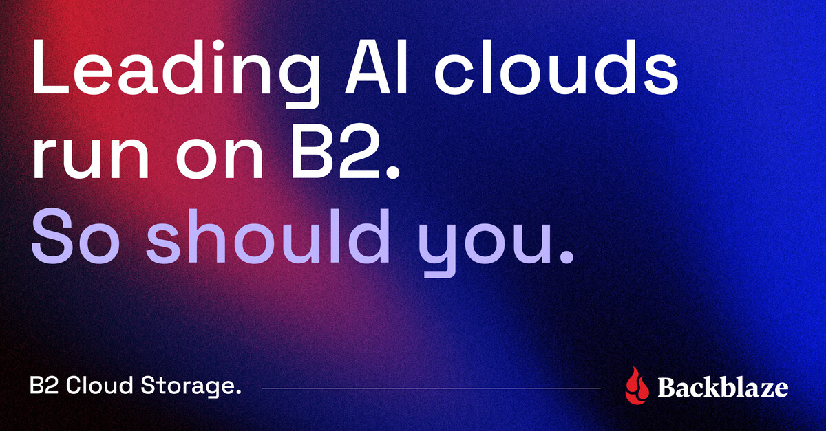 Backblaze ad