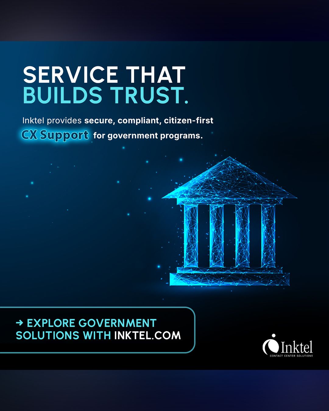 Inktel Contact Center Solutions ad