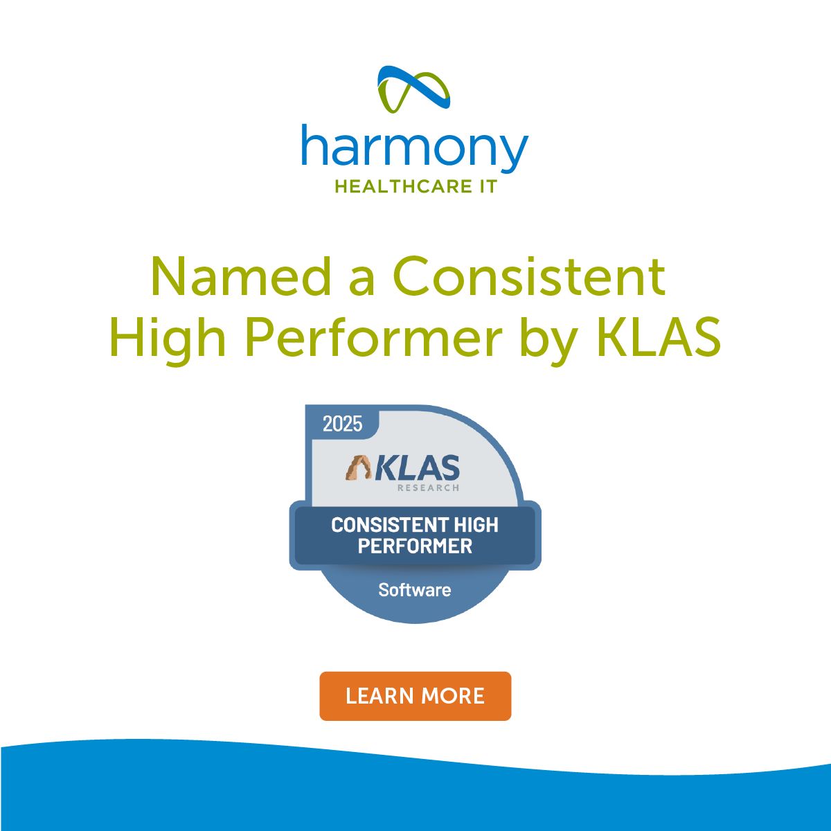 Harmony Healthcare IT ad