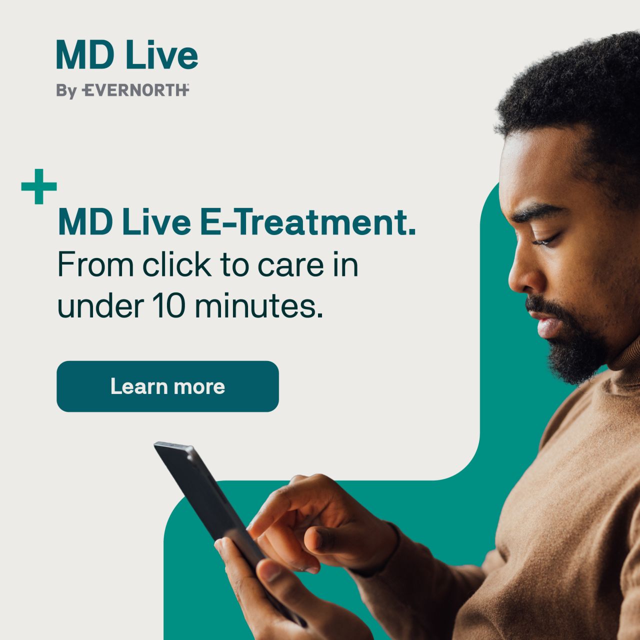 MD Live by Evernorth ad