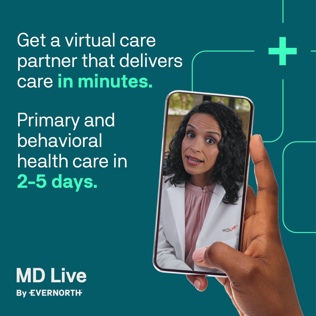MD Live by Evernorth ad