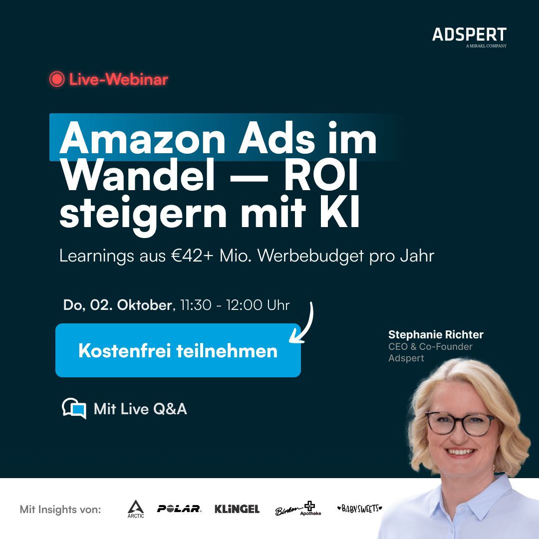 Adspert | Mirakl Company ad