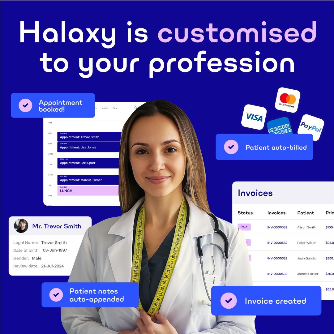 Halaxy ad